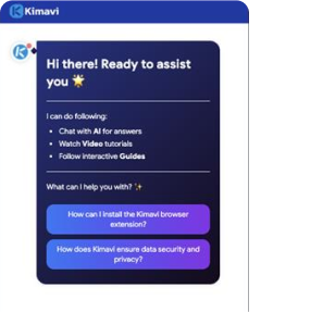 Kimavi Analytics Interface